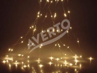 LED virtene SILVER WW-100