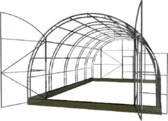 6x10 m Fermer FRAME