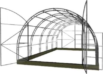 6x14 m Fermer FRAME