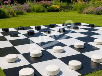 Spēle Dambrete 3x3m