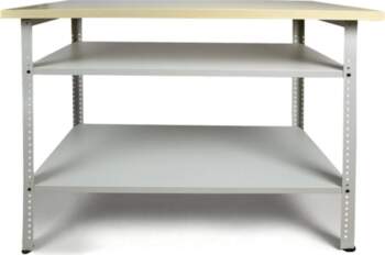 Darba galds ar plauktiem Basic Pro