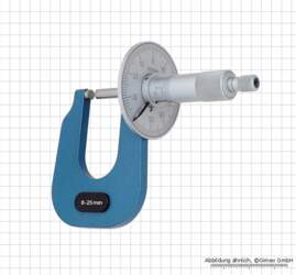 Diska mikrometrs 0 - 25 mm