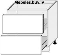 Apakšējais virtuves skapītis QUANTUM MINT D2M/60