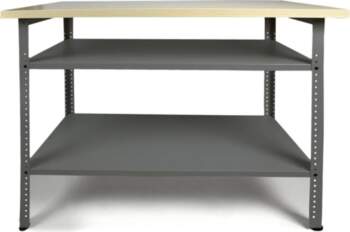 Darba galds ar plauktiem Basic Pro