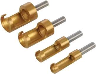 Set of Plug Cutters, 4pcs Silverline