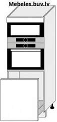 Virtuves penālis QUANTUM D5M/60/154 BEIGE -