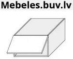 Augšējais skapītis QUANTUM W6B/80 grey -