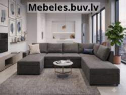 Stūra dīvāns CONCEPT U Lab. -