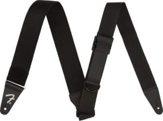 FENDER Right Height Rayon Strap, Black