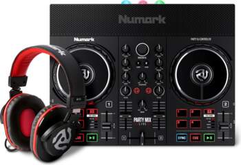 Numark Party Mix Live HF175 Bundle