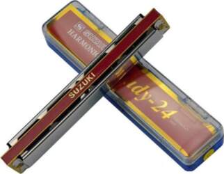 Suzuki Tremolo Harmonica Study-24 Harmonika