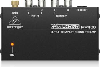 Behringer PP400 Ultra-Compact Phono Preamp