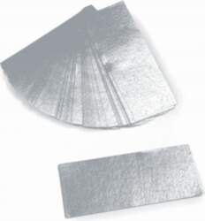 Oh!FX Konfeti SILVER RECTANGULAR BIODEGRADABLE
