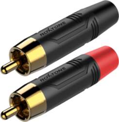 Roxtone RF2CS-BG RCA plug RCA kabelis
