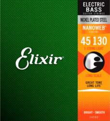 Elixir Bass Nanoweb 5-String Light 45-130