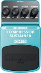 Behringer CS400 - COMPRESSOR/ SUSTAINER Kompresora