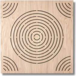 DECIBEL Circulo - Oak color