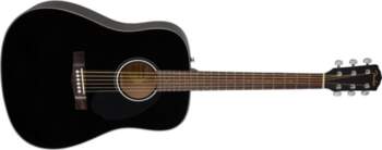 Fender CD-60S Black Akustiskā ģitāra