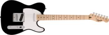 SQUIER SONIC TELECASTER MN Black Elektriskā