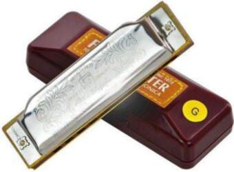 Suzuki Folk Master Harmonica 1072 G