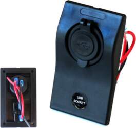 2x USB panelis (1x1A 1x2.1A)