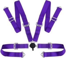 4 punktu jostas, violetas, Quick, 2"