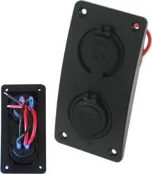 1x USB 3.1A panelis