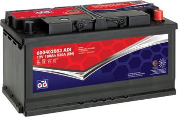 AD 100Ah 830A Akumulators