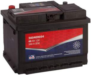 AD 60Ah 540A Akumulators
