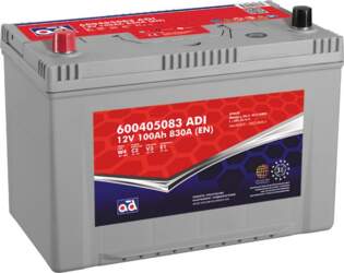 AD 100Ah 830A Akumulators