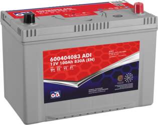 AD 100Ah 830A Akumulators