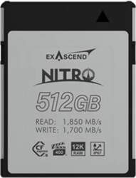Exascend 512GB Nitro CFexpress VPG400 Type