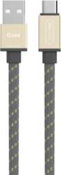 Allocacoc USB C Flat Gold Cable