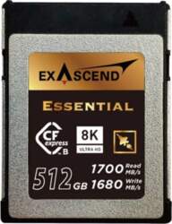Exascend 512GB Essential Series CFexpress Type