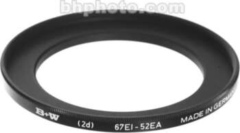 B+W Filter 2D Stepdown Ring 67mm