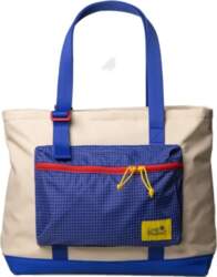 Beacon Tote - Creme-Multi Long Weekend