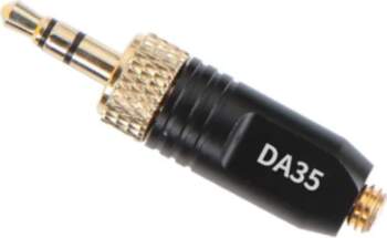 Deity DA35 Adapter black (Microdot to