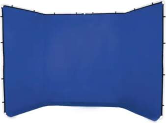 Lastolite Panoramic Background (BLUE) with Stand
