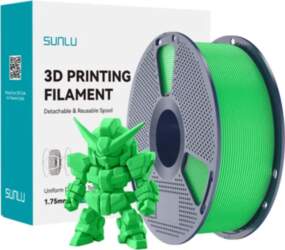 Sunlu PLA+ 2.0 Filaments Zaļš