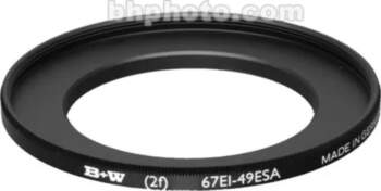B+W Filter 2F Stepdown Ring 67