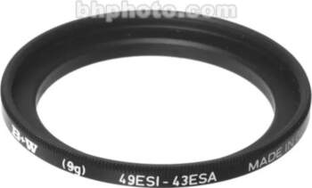 B+W Filter 9G Stepdown Ring 49-43