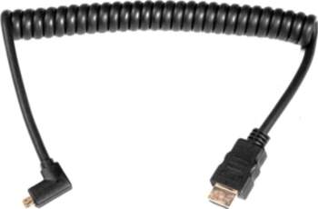 Caruba HDMI MicroHDMI Spring Wire Angled