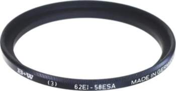 B+W Filter 3 Stepdown Ring 62-58