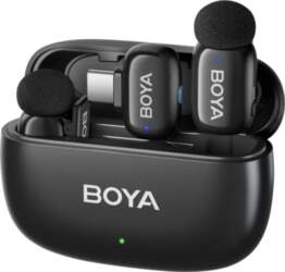 Boya wireless microphone mini-14 USB-C, black