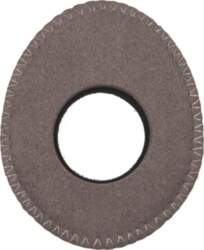 Eyecushion OVAL S Microfiber Grey
