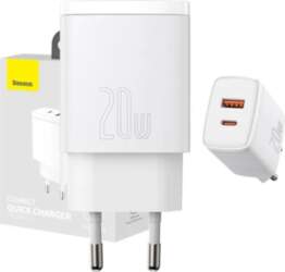 Baseus Compact Quick Charger, USB, USB-C
