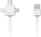 Allocacoc 3 in 1 USB kabel