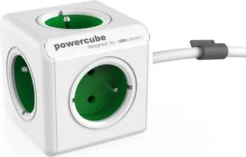Allocacoc PowerCube Extended Groen 1,5m