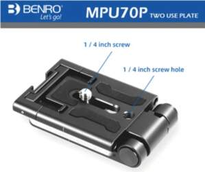 Benro Quick Release Plate MPU70P