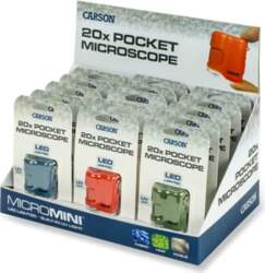 Carson Pocket microscope MicroMini 20x with